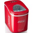 Salco Machine à glaçons Coca-Cola SEB-14CC, rouge, glaçons en 8-13 minutes, avec décapsuleur COCA-COLA-2