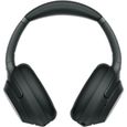Sony WH-1000XM3 - Casque sans fil Bluetooth à réduction de bruit - Batterie 30h - Tactile - Charge rapide - Google Assistant - Noir-2