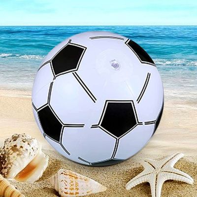 Grevosea Lot De 3 Ballons Gonflables En PVC 38 Cm – Ballon Foot Pour Piscine, Plage Et Jeux En Famille – Facile à Gonfler Et Ranger