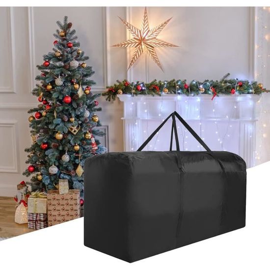 Grand sac de rangement pour sapin de Noël, 121,9 cm en tissu Oxford  robuste, sac de rangement étanche pour arbres de[S348] - Cdiscount Maison
