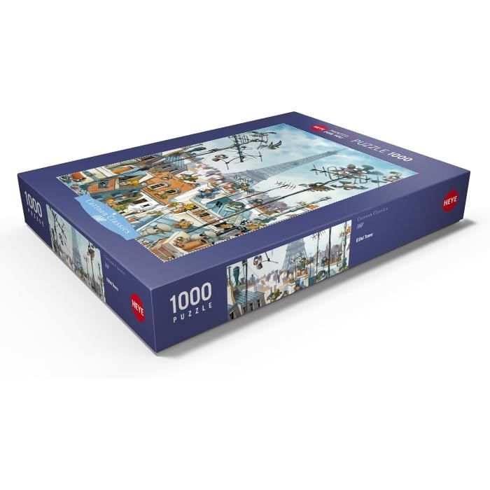 Puzzle Nathan 6000 Pièces – Jacques Poirier – Édition Rare 1987 – Neuf Sous Blister
