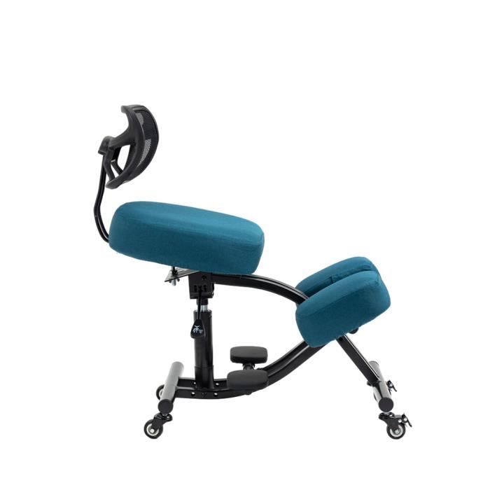 Kenoko O'KNEEL PRO – Siège Assis Genoux Ergonomique | Cuir écologique | Chaise réglable avec dossier | Améliore la posture | Vert - Maison Kenoko O'KNEEL PRO – Siège Assis Genoux Ergonomique | Cuir écologique | Chaise réglable avec dossier | Améliore la posture | Vert - Maison