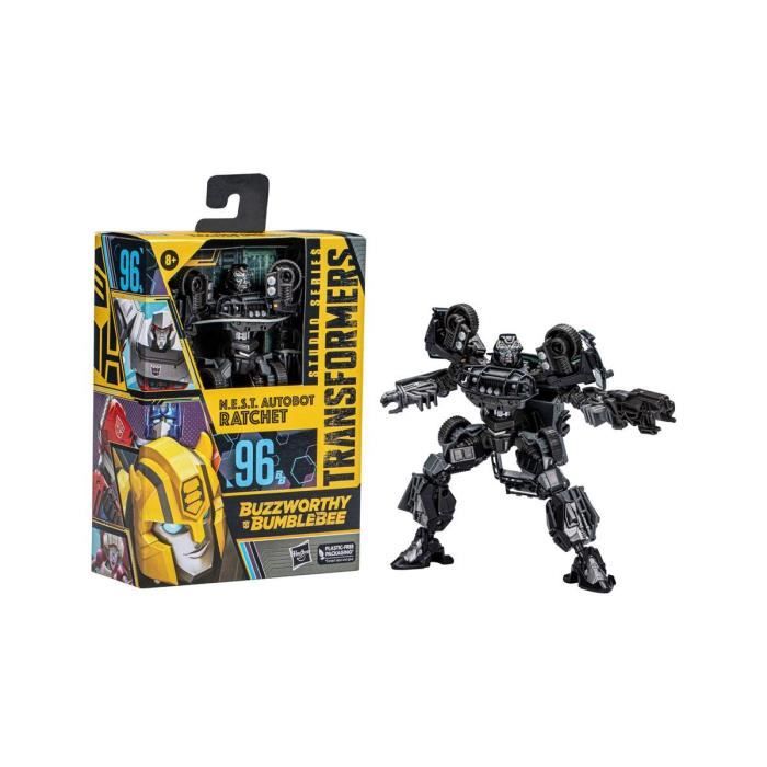 Hasbro Transformers 3 La Face cachee de la Lune Figurine Buzzworthy Bumblebee Studio Series N.E.S.T. Autobot Ratchet 11 cm Cdiscount Jeux Jouets