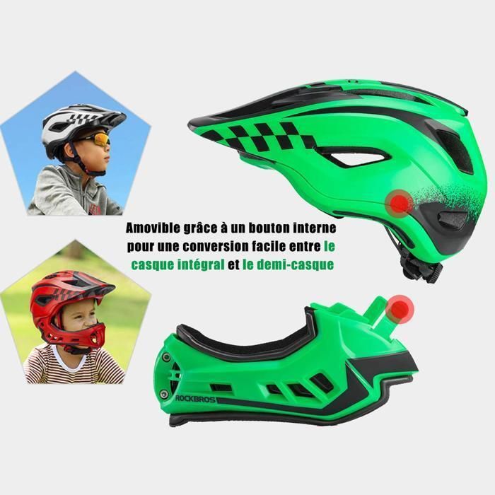 ROCKBROS Casque Vélo Homme, Casque de Vélo Adulte CE, Casque VTT