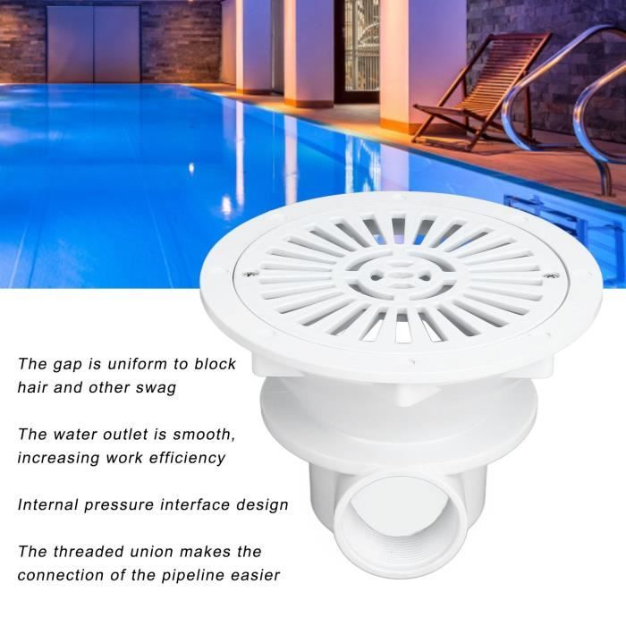 Couvercle de Drain Principal Rond Swimming Pool Drain Cover Couvercle d'aspiration pour Raccords