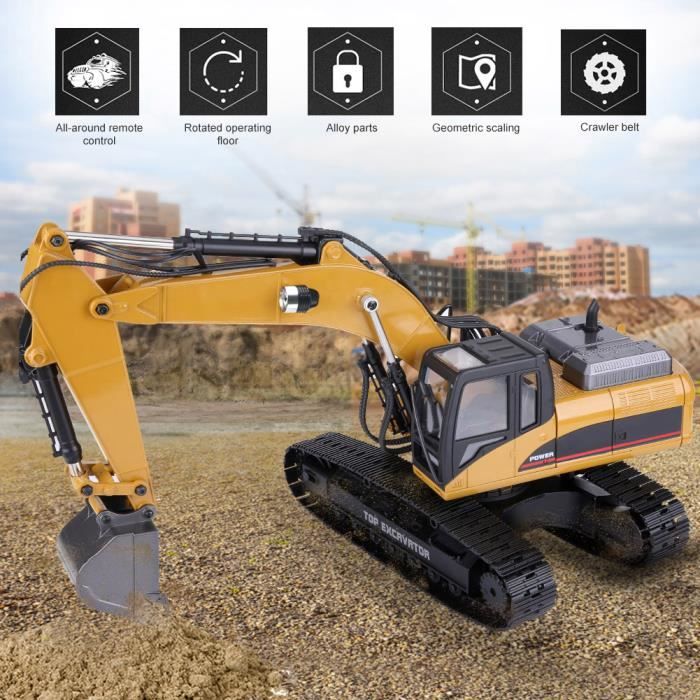 RC camion RC pelle 1:20-24 Dumper Technique véhicule pelle 2.4G