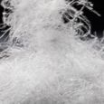Édredon gonflant 90x150cm 90% duvet neuf jacquard gris clair-3