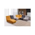 Assise de canapé BOBOCHIC® Humphrey - Gris Clair - Design contemporain - Confort moelleux-3