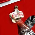 Salco Machine à glaçons Coca-Cola SEB-14CC, rouge, glaçons en 8-13 minutes, avec décapsuleur COCA-COLA-3