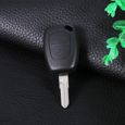VGEBY coque de clé à 2 boutons 2 boutons non coupés lame vierge à distance Auto voiture clé Fob coque pour Renault Kangoo Dacia-3