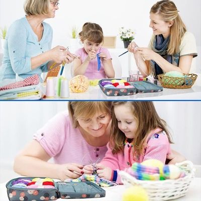 1 Ensemble D'aiguilles à Tricoter De 2 à 6 Mm, Faciles à Utiliser Pour Le Crochet, Le Tricot, Les Travaux Manuels