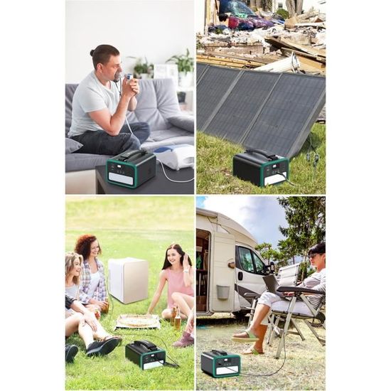 SWAREY Générateur D'Énergie Portable Batterie Externe Camping