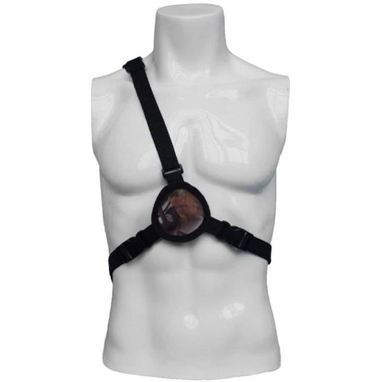 Porte-arc à Ceinture En Cuir - Sangle Suspendue Pour Arc Classique Ou à Poulies - Taille Unique - Transport Pratique