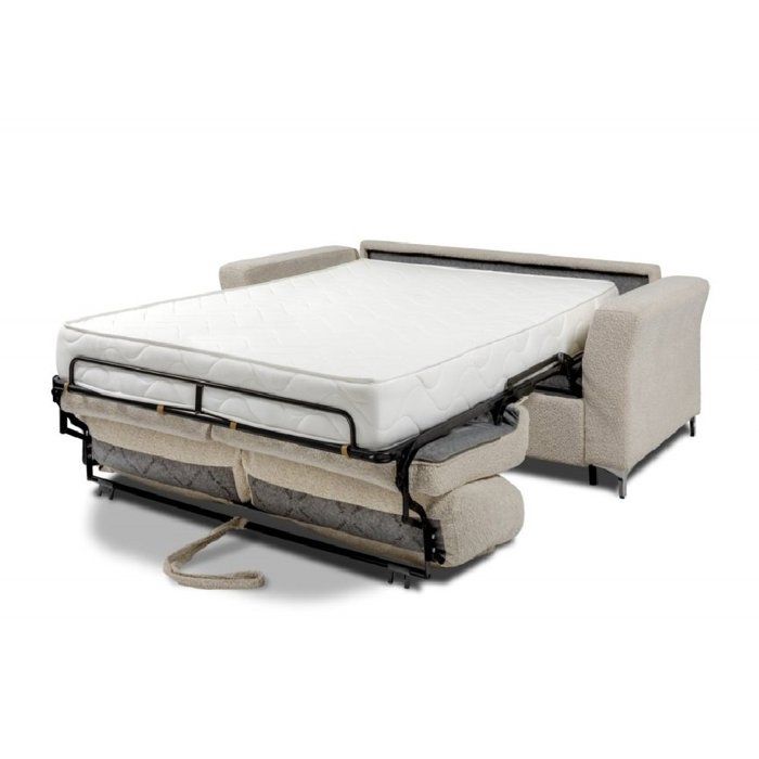 Lit Rembourré Canapé-lit Extensible 90/180200 Cm Avec Sommier A Lattes Lit Multifonction En Tissu Velours Doux Pour La Peau Gris 85675398