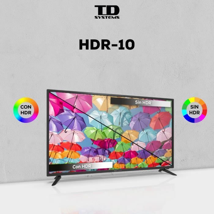 TV LED 43 TD SYSTEM Smart TV 4K Ultra HD Android 9.0 K43DLX11US