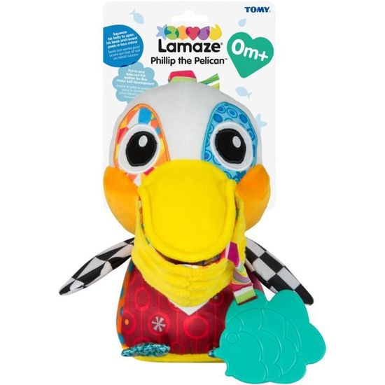 Lamaze Peluche Bebe Philippe Le Pelican 0 M Cdiscount Jeux Jouets