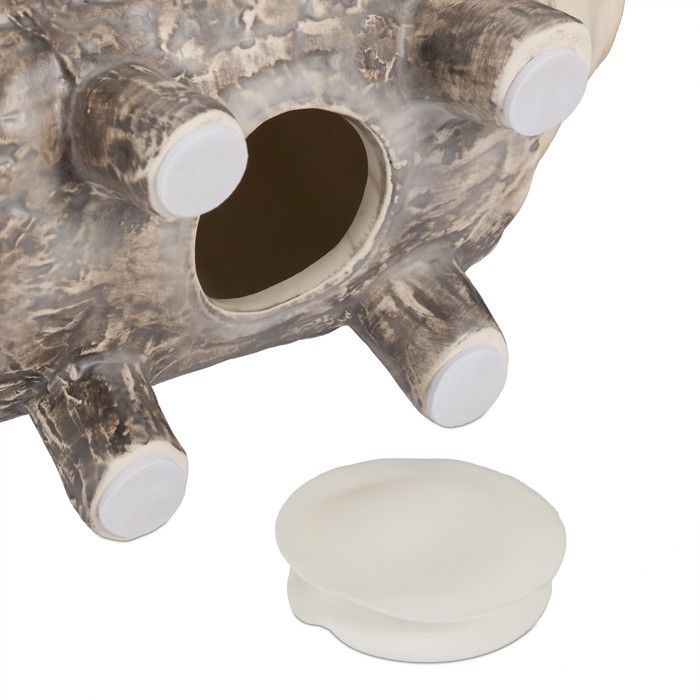Tirelire Cochon Relaxdays Rose Avec Ouverture - 12,5 X 12 X 14 Cm