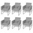 Chaises De Cuisine Et De Salle A Manger Lot De 6 Chaises
