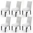 6 X Multiware Housse De Chaise Stretch Chaise Chaise Couverture
