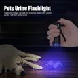 Lampe torche UV Détection des taches d'urine pour animaux de compagnie Lampe de poche ultraviolette Détecteur de lumière-0