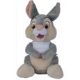 Peluche Disney Lapin Gris Panpan 30 Cm Set Doudou Enfant Avec 1 Carte offerte Collection Bambi -0