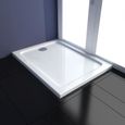 Receveur de douche rectangulaire