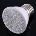 220V 1.9W lampe à Ampoule E27 38 LED blanc-0