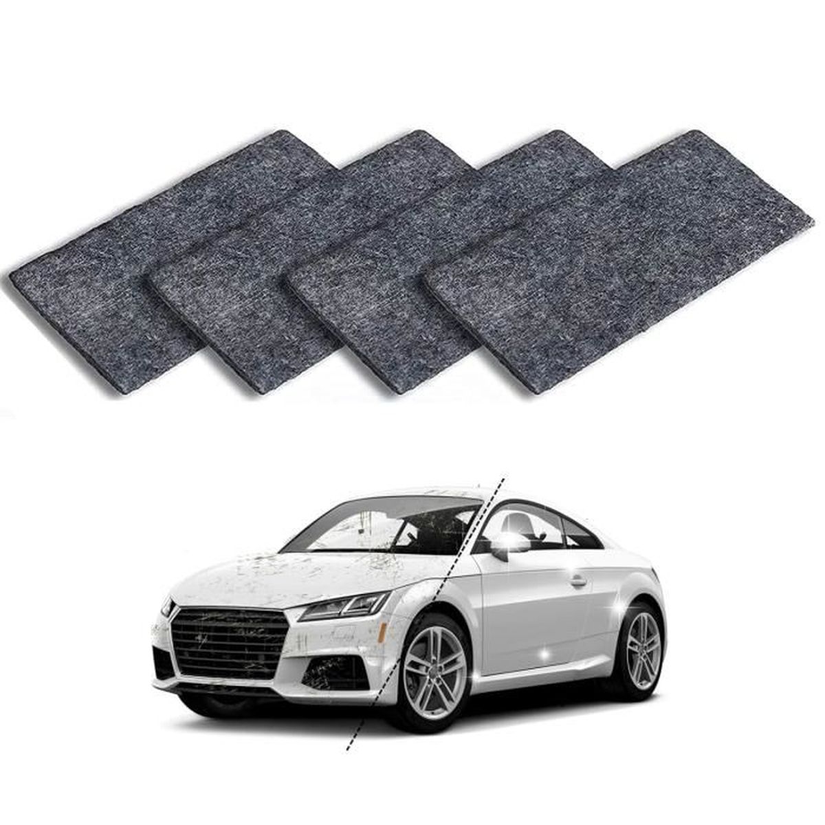 Housses De Polissage Laine D'agneau - Lot De 3 Pour Polisseuse Voiture