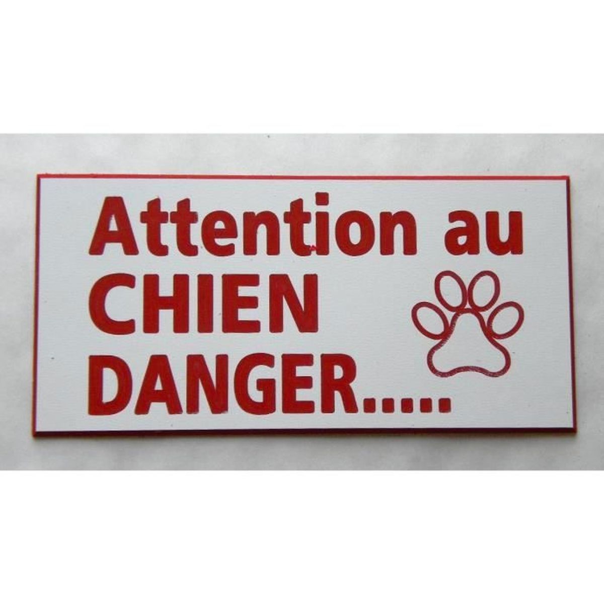 Plaque Rhodesian Ridgeback Attention au chien Panneau pancarte main image 1