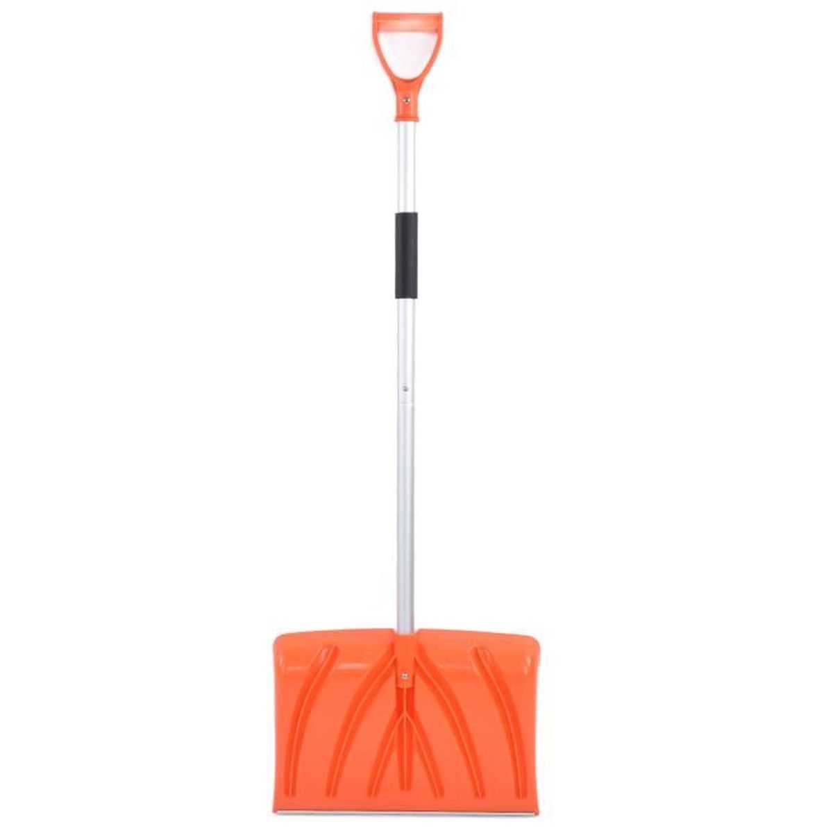 Asixxsix Pelle à Neige En Métal, Pousse-Neige Robuste Avec Roues, Pelle