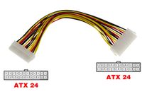 Cordon Adaptateur rallonge ATX 24 Femelle vers ATX24 Mâle - Longueur 30 cm