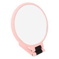 KIMISS Miroir loupe Miroir de grossissement 15X miroir de maquillage portable pliable double face pour salle de bain à domicile