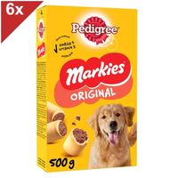 PEDIGREE Markies Biscuits fourrés pour chien 6x500g
