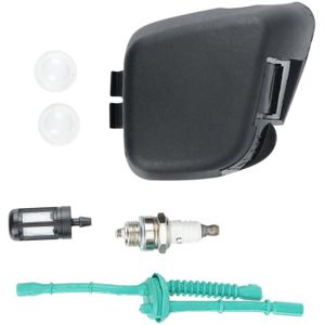Kit Couvercle Filtre à Air Tondeuse – Compatible Stihl FS55R, FS38, HL45, KM55 | Remplace 4140 141 0500, Avec Boîtier, Filtres, Clapet