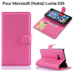 Coque pour Microsoft Lumia 535 Nokia N535 Ecoway Colorful imprimé étui en cuir PU Cuir Flip Magnétique Portefeuille Etui Housse de Protection Coque Étui Case Cover avec Stand Housse en cuir pour Microsoft Lumia 535 Nokia N535 