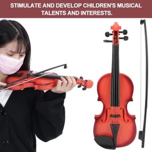 VIOLON ZERONE Jouet Violon Enfant Réglable Instrument Mus