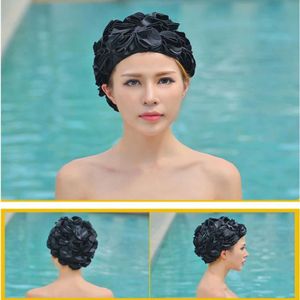Vert rétro - Bonnet de bain en Silicone pour hommes et femmes, taille  libre, élastique, Protection des oreill - Cdiscount Sport
