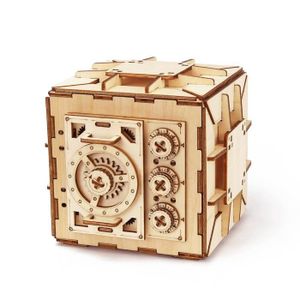 UGEARS Puzzle 3D Mécanique en Bois - Boîte Antique à Bijoux en Bois - Casse  Tete Puzzle en