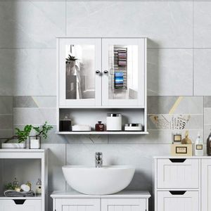 Armoire De Toilette Avec Miroir Achat Vente Armoire De Toilette Avec Miroir Pas Cher Soldes Sur Cdiscount Des Le 20 Janvier Cdiscount