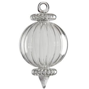 Boule De Noel En Verre Souffle