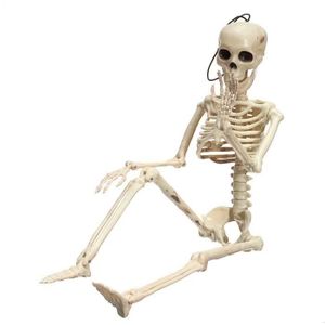 150 cm 2X Halloween Présentoir Squelette vie pleine taille humaine Squelette Décoration