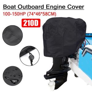 Silvotek Housse Moteur Bateau Hors-Bord Housse pour Bateau Convient à PVC enrobage Complète Couverture De Moteur Hors-Bord du Bateau avec 600D À Toute épreuve Tissu Oxford 6-15HP Silvotek Housse Moteur Bateau Hors-Bord Housse pour Bateau Convient à PVC enrobage Complète Couverture De Moteur Hors-Bord du Bateau avec 600D À Toute épreuve Tissu Oxford 6-15HP
