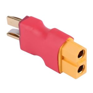 Jadpes T-Plug Femelle à XT60 Mâle Batterie Conversion Plug Connecteur Adaptateur Câble Fil pour RC Batterie ESC Chargeur 