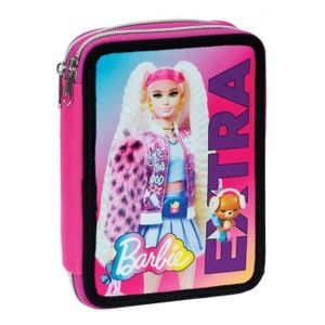 TROUSSE À STYLO Trousse garnie Barbie Girl 20 CM - 2 cpt