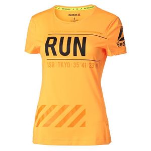 reebok classic t shirt enfant orange