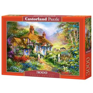 PUZZLE Puzzle Cottage de la forêt - Castorland - 3000 piè