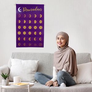 Ramadan compte a rebours feutre calendrier - Cdiscount