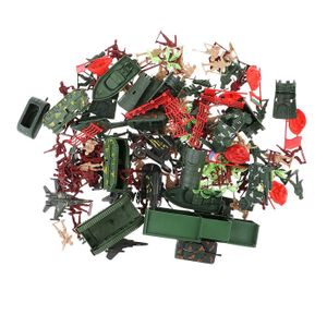Acheter 24 pièces/ensemble soldats militaires de la seconde guerre mondiale  fusil armes figurines pièces blocs assemblage bricolage modèle Kits de  construction jouets
