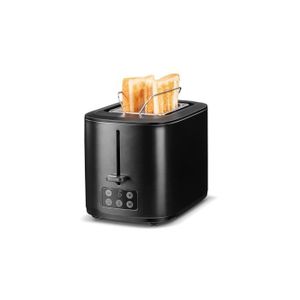 Toaster Smart'n Light Krups KH641810 | Grille à deux tranches | Affichage  numérique | 7 niveaux de brunissage | Ramasse-miettes amovible | Compte à