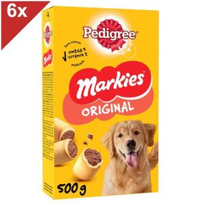 FRIANDISE PEDIGREE Markies Biscuits fourrés pour chien 6x500